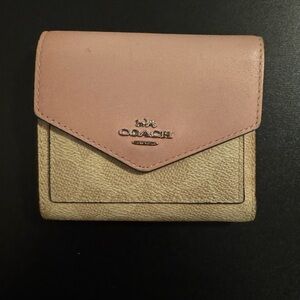 Coach Tri-fold Wallet with Coin Pouch